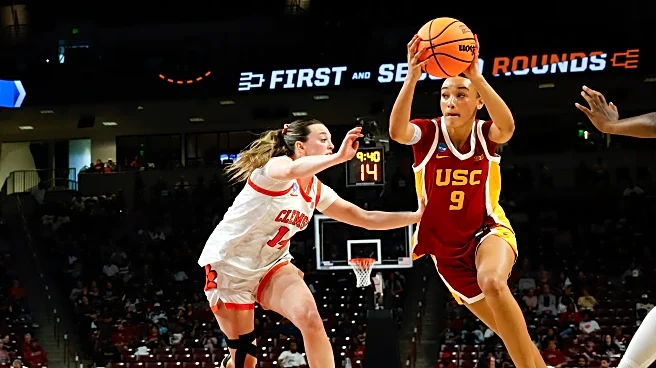 Jazzy Davidson scores 31 as USC outlasts Clemson 71-67 in OT in women's NCAA Tournament