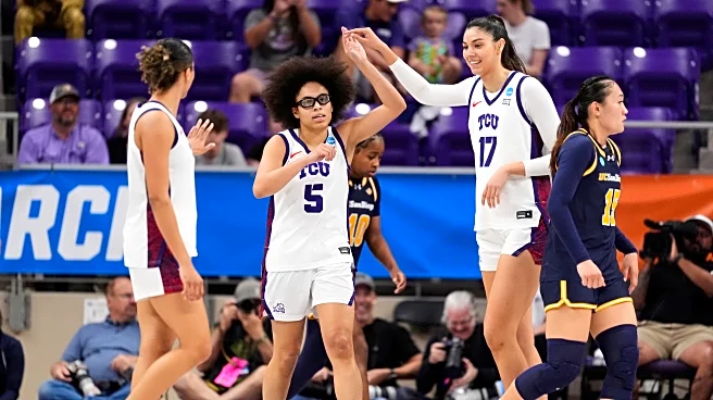 Olivia Miles not alone in producing for TCU women in March Madness with Washington next