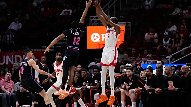 Durant passes Jordan, then Thompson tips in the winner in Rockets' 123-122 victory over Heat