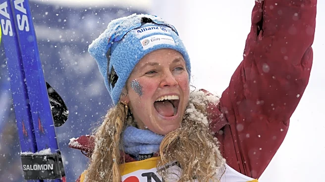 Jessie Diggins takes 12th after crash in final World Cup cross-country ski race of storied career