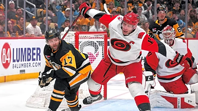 Hurricanes score 3 time on the power play in a 5-1 win over the Penguins