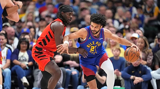 Nikola Jokic posts his 35th triple-double as the Nuggets beat the Trail Blazers 128-112