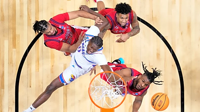 Dylan Darling hits driving layup at buzzer, St. John's beats Kansas 67-65 in March Madness thriller