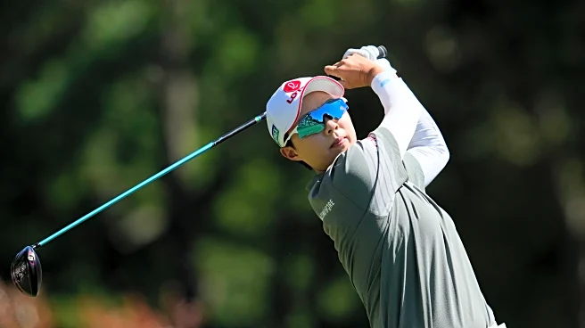 Hyo Joo Kim holds off Nelly Korda for a a wire-to-wire win in the Founders Cup