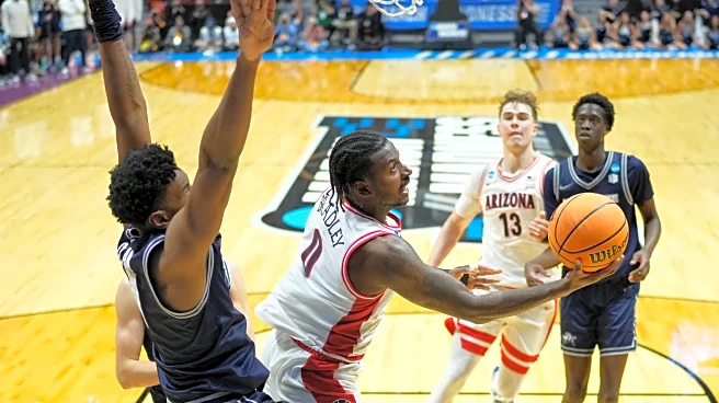 Bradley scores 18 points to lead No. 1-seeded Arizona past Utah State 78-66 to reach Sweet 16