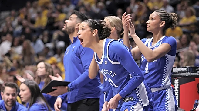 Key and Strack help Kentucky women beat West Virginia 74-73 to secure Sweet 16 trip