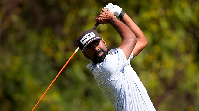 Theegala finds a fairway and leads LA to late victory over Jupiter for 1-0 lead in TGL final