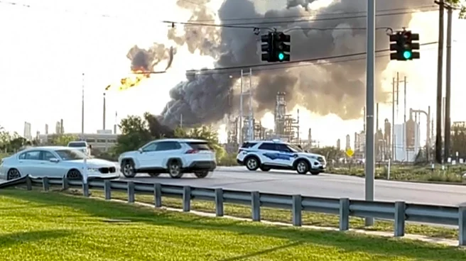 Fire out and shelter-in-place order is lifted after oil refinery explosion near Texas coast