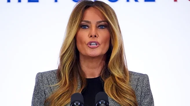 Melania Trump hosts world counterparts and tech reps to discuss children, education and technology