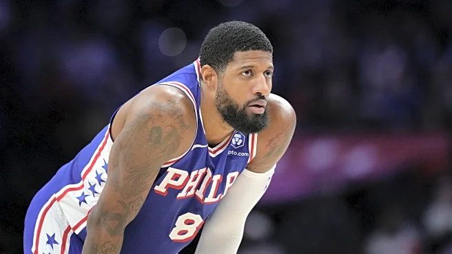 76ers' Paul George apologizes for flunking drug test, ready to return for late-season playoff push