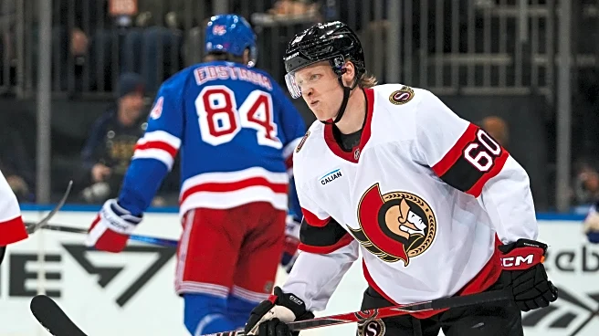 Down to 4 defensemen, Senators hold the Rangers to the fewest shots by an NHL team since 2015