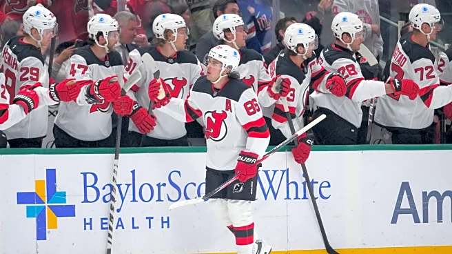 Jack Hughes scores twice in a 4-goal 1st for Devils as Stars lose 2nd straight in regulation