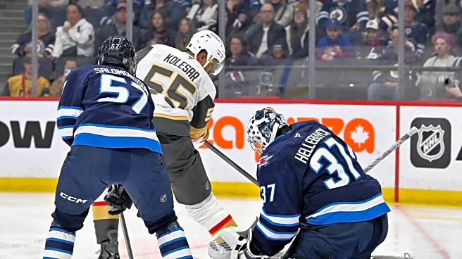 Scheifele sparks Jets with a goal, 2 assists and a rare fight in a 4-1 win over Golden Knights