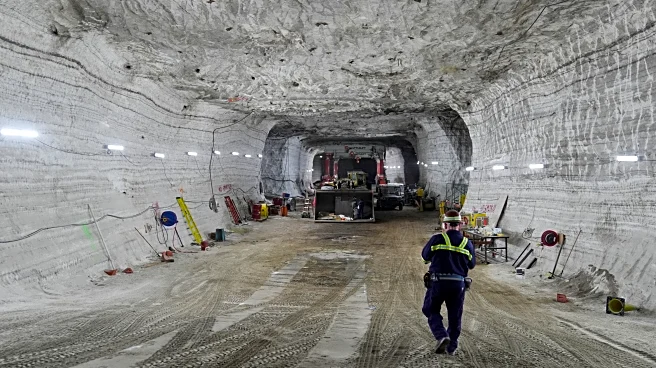 Beneath Lake Erie, a vast salt mine works overtime to meet winter road demands