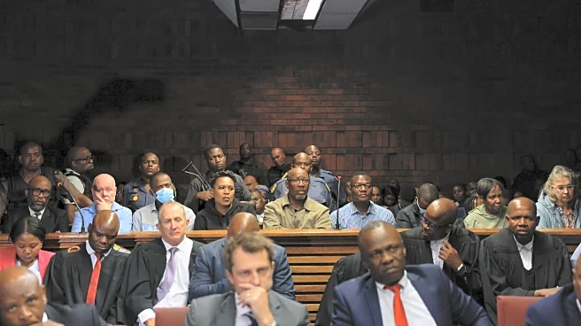 South Africa's top police officer faces charges in a widening corruption scandal