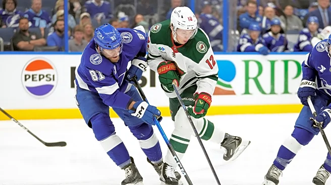 Cernak scores on crazy carom late in 3rd period as the Lightning beat the Wild 6-3