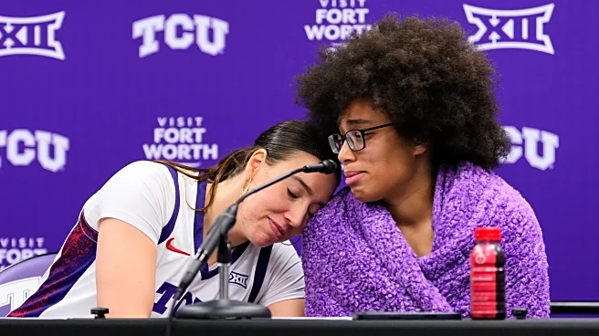 Olivia Miles and Marta Suarez teamed up at TCU and trying to get past Sweet 16 in March Madness