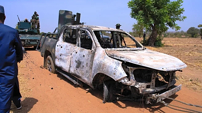 Militants in northern Nigeria kill 10 security forces and 1 resident, officials say