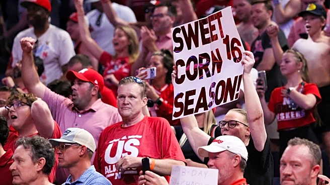 Big Red bandwagon cranks up the RVs for Nebraska's Sweet 16 showdown with Iowa in Houston
