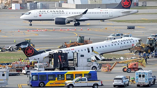 Mangled plane in LaGuardia crash is towed from runway as most injured passengers leave hospital