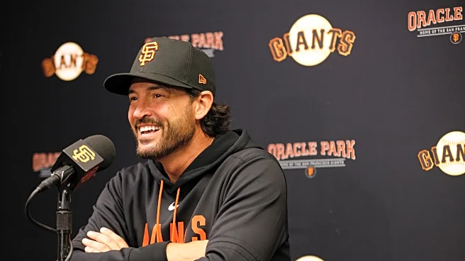 Giants manager Tony Vitello makes debut at last in jump from college ranks to big leagues