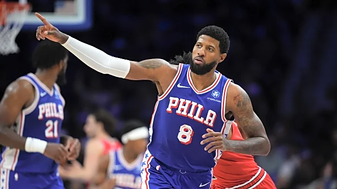 76ers' Paul George scores 28 points in first game back from 25-game drug suspension