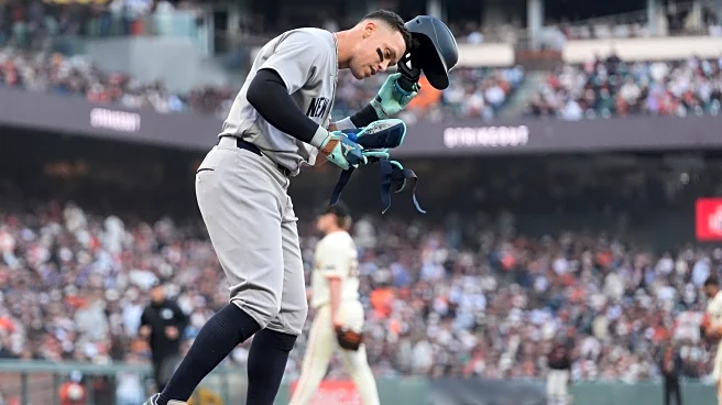 Two-time reigning AL MVP Aaron Judge goes hitless for first time in career on opening day for Yanks