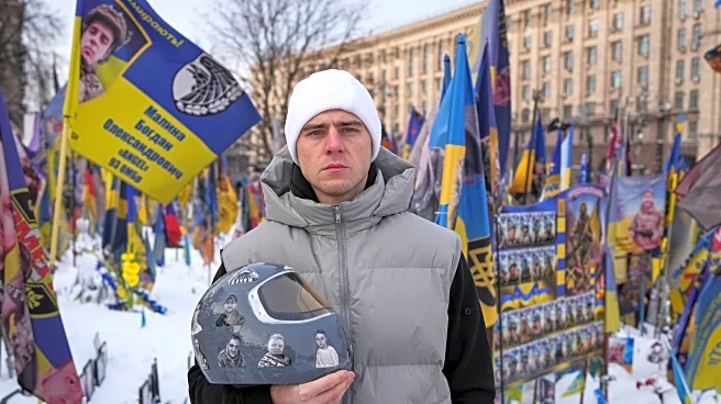Ukrainian skeleton racer Vladyslav Heraskevych, banned from Olympics, speaks at United Nations