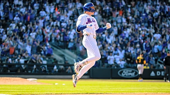 Carson Benge homers in big league debut to help Mets pound Pirates in opener