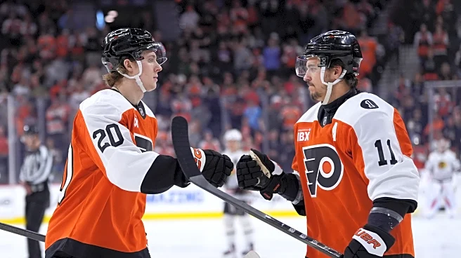 Flyers beat the Blackhawks 5-1 after 2 goals in the first 2:33