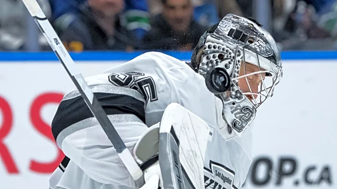 Kuemper makes 19 saves in his 39th career shutout as Kings beat Canucks 4-0