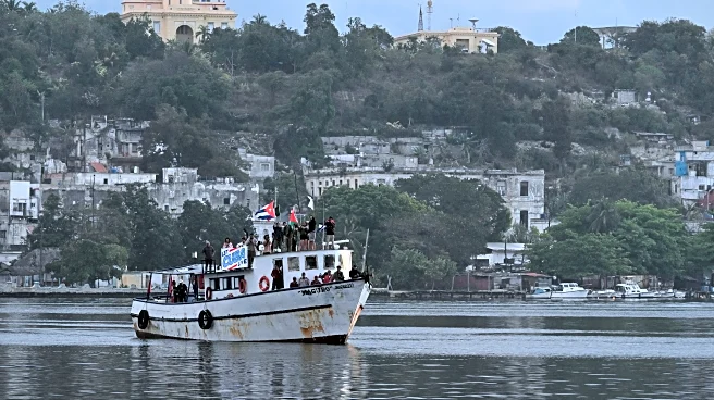 Cuba's president expresses concern over 2 missing aid sailboats headed to island