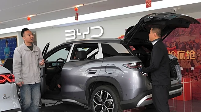 China's BYD sees first profit drop since 2021, even as the Tesla-rival takes global EV crown