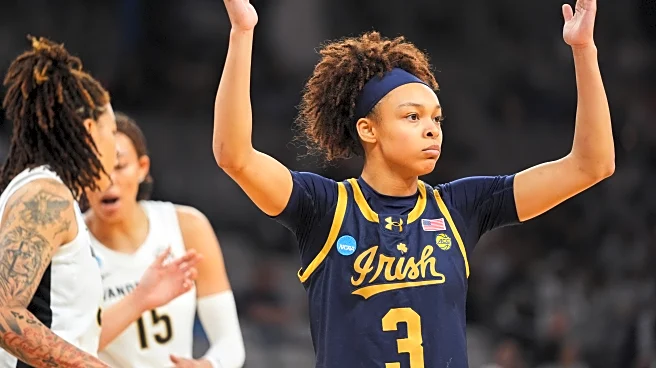 Notre Dame's Hannah Hidalgo breaks NCAA single-season steals record in March Madness game