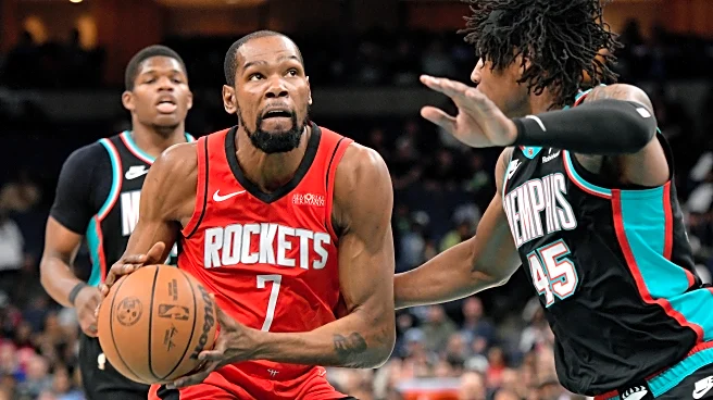 Durant scored 25 points and leads fourth-quarter push as Rockets beat Grizzlies 119-109