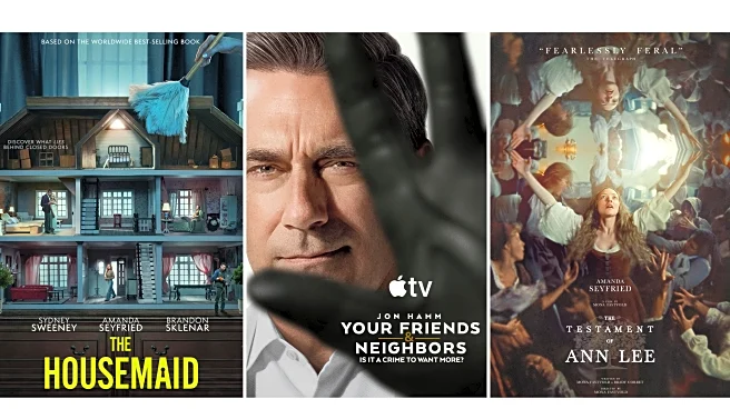 What to Stream: Two doses of Amanda Seyfried, 'The Housemaid' with Sydney Sweeney and Jon Hamm robs