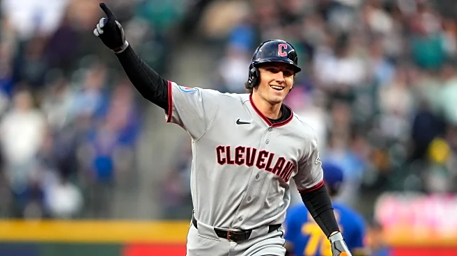 Guardians’ Chase DeLauter continues strong start, hits 3rd homer in 2nd career regular-season game