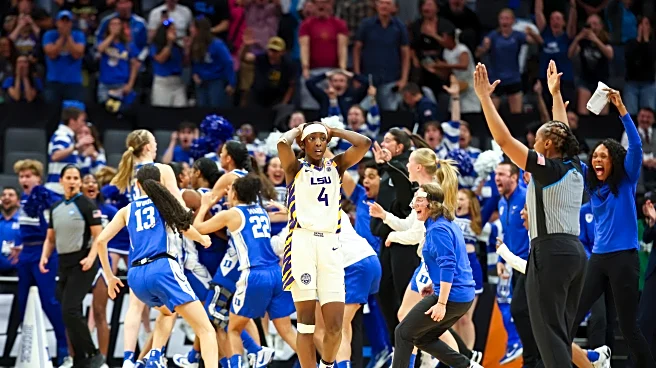 Flau’jae Johnson’s stellar career at LSU ends on a 3-pointer at the buzzer by Duke
