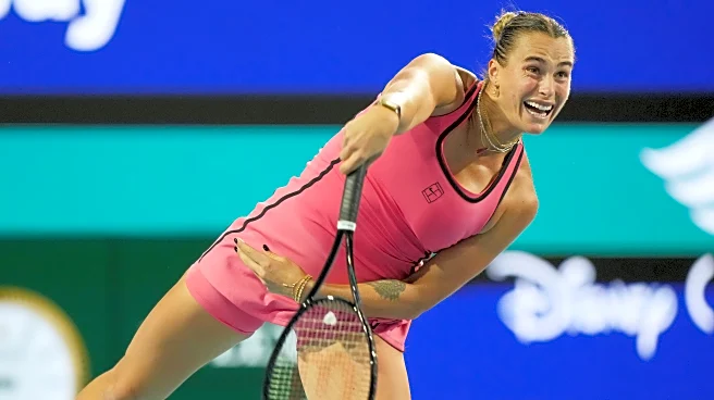 Defending champion Aryna Sabalenka and Coco Gauff meet for the Miami Open title