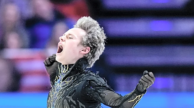 Ilia Malinin bounces back from Olympic nightmare with 3rd straight world figure skating title