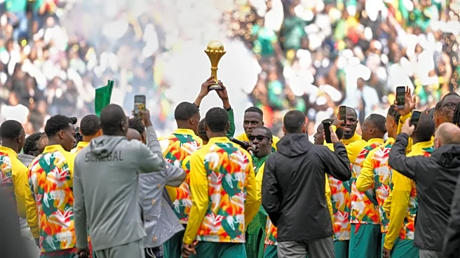 Senegal parades Africa Cup trophy in Paris as it appeals CAF decision to strip title