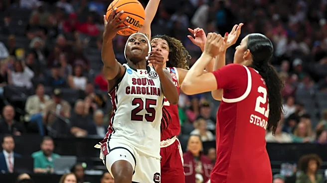 Reunited at South Carolina, Raven Johnson and Ta'Niya Latson are making a March Madness run