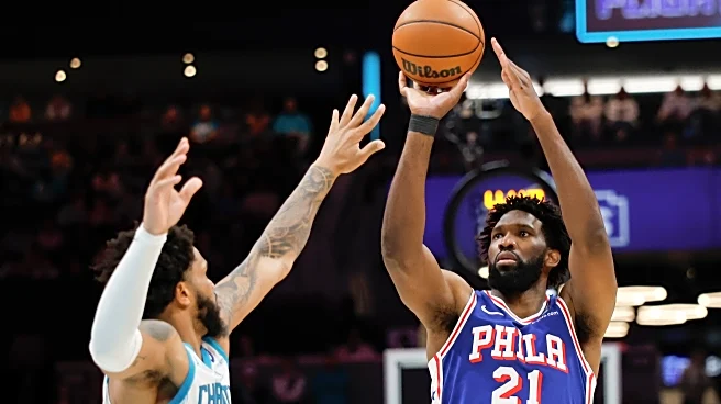 Embiid, George rally 76ers' to 118-114 win over Hornets, snap Charlotte's 5-game win streak