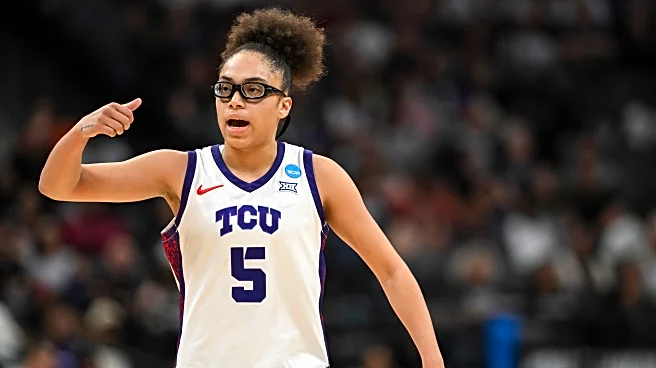 Marta Suarez and Olivia Miles lead TCU past Virginia 79-69 and into the women's Elite Eight