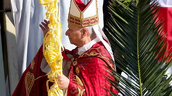 Pope Leo XIV opens Holy Week with Palm Sunday that recalls final days of Pope Francis' life