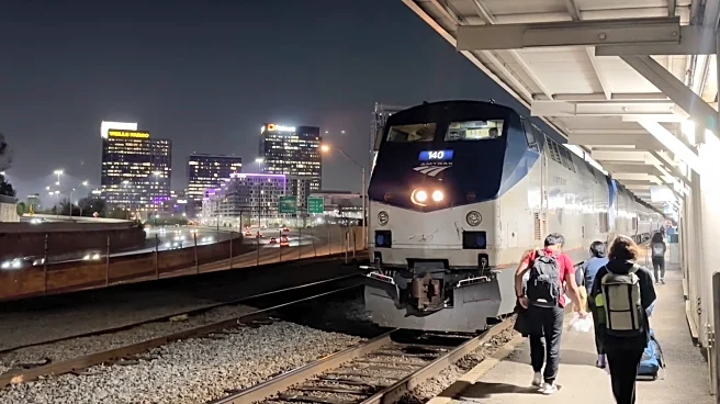Midnight train from Georgia: A view of America from the tracks as airports struggle in the shutdown