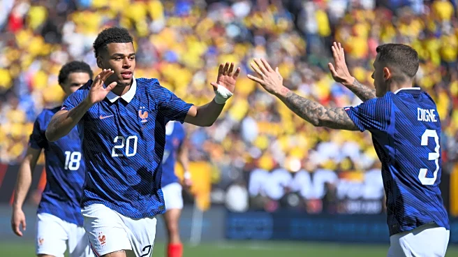 Doué scores 2 goals and France downs Colombia 3-1 in World Cup tune-up