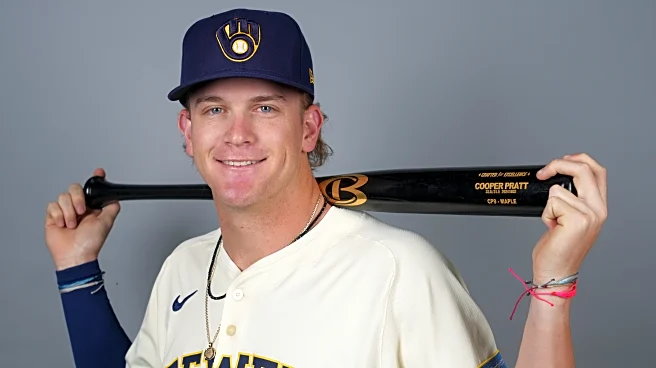 Brewers giving shortstop prospect Cooper Pratt an 8-year, $50.75 million deal, AP source says