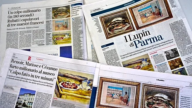 Thieves steal paintings by Renoir, Cézanne and Matisse from a private museum in Italy