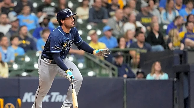 Fortes' tiebreaking double in 9th gives Rays 3-2 win over Brewers